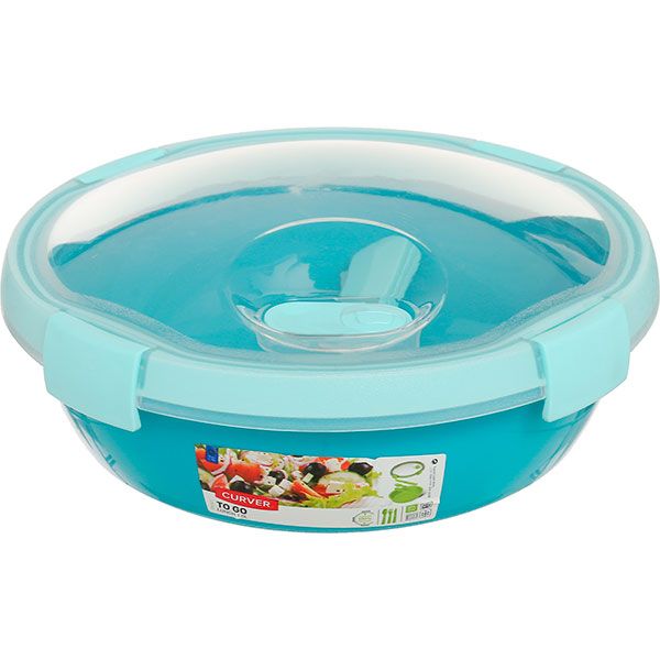 Контейнер із кришкою Curver To Go Lunch 1 л блакитний